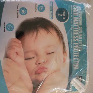 Crib mattress protectors